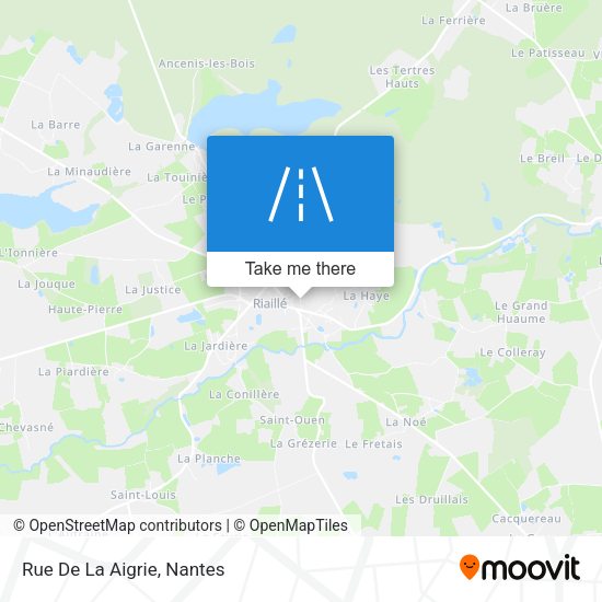 Rue De La Aigrie map