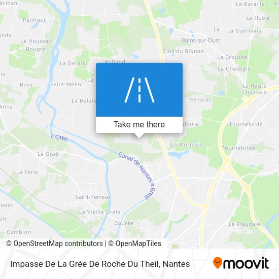 Impasse De La Grée De Roche Du Theil map
