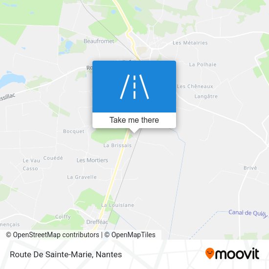 Route De Sainte-Marie map