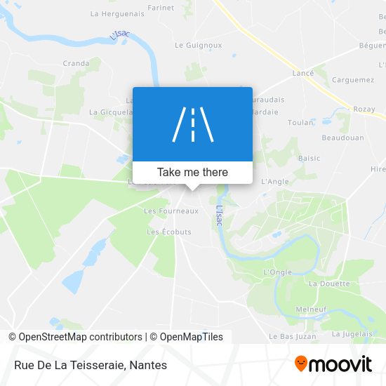 Rue De La Teisseraie map