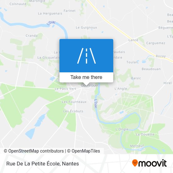Rue De La Petite École map