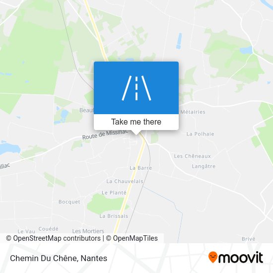 Chemin Du Chêne map
