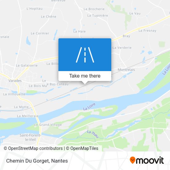 Chemin Du Gorget map