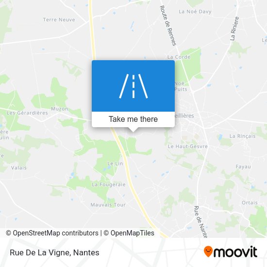 Rue De La Vigne map