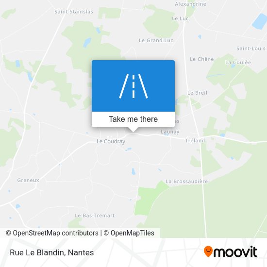 Rue Le Blandin map