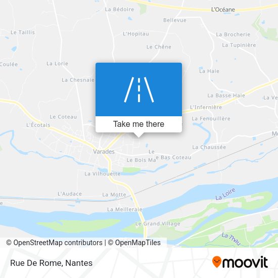 Rue De Rome map