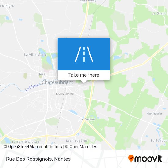 Rue Des Rossignols map