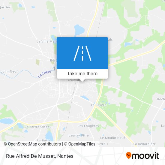 Rue Alfred De Musset map