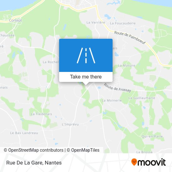 Rue De La Gare map