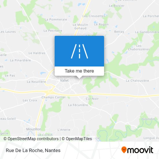 Rue De La Roche map