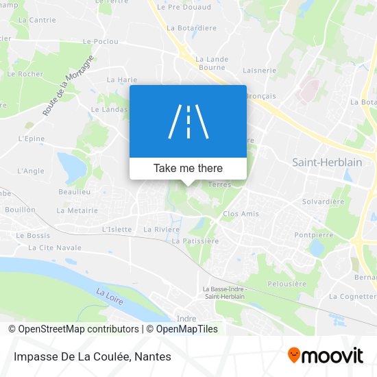 Impasse De La Coulée map
