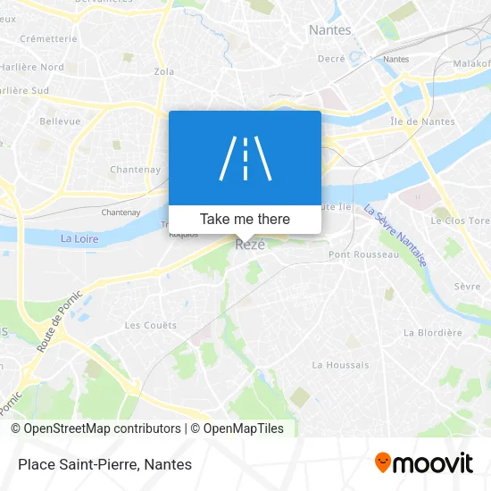 Place Saint-Pierre map