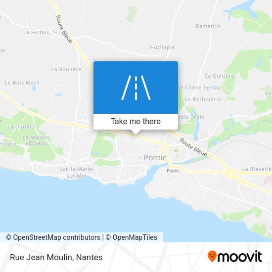 Rue Jean Moulin map