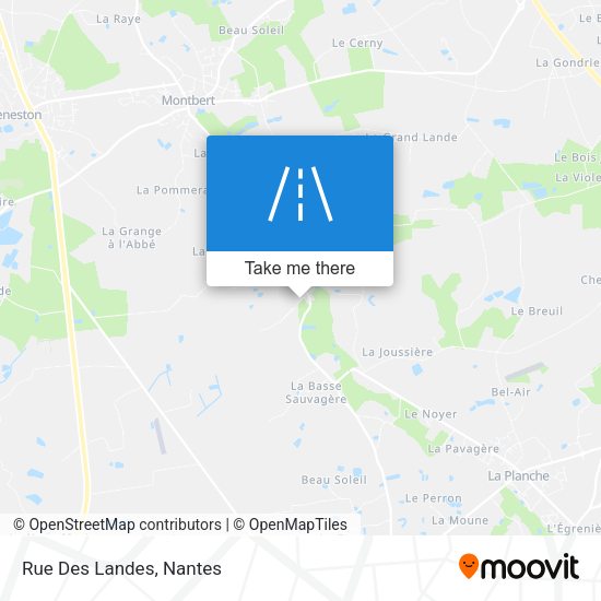 Rue Des Landes map