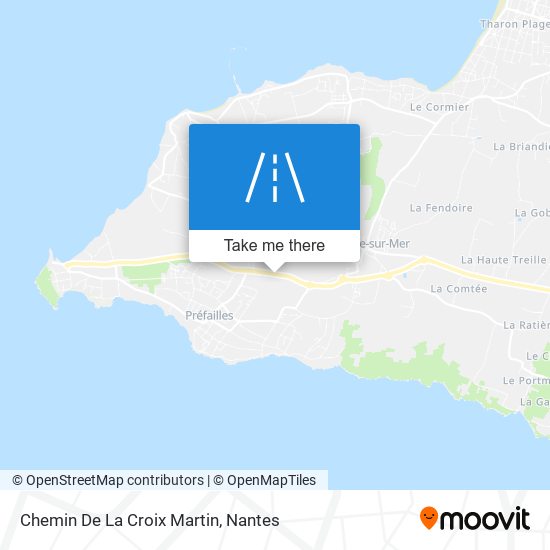 Mapa Chemin De La Croix Martin