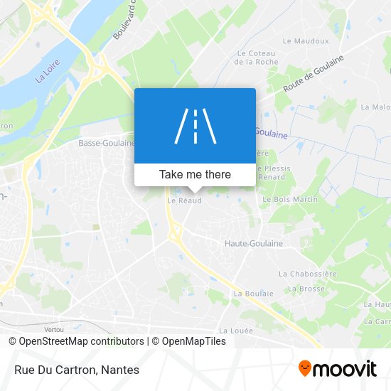 Rue Du Cartron map
