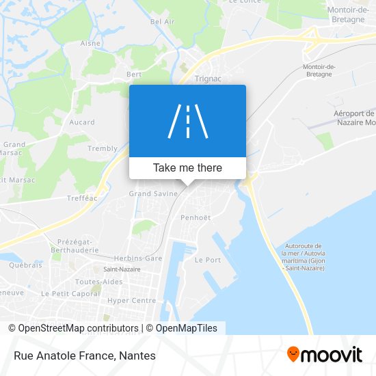 Rue Anatole France map
