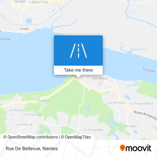 Rue De Bellevue map