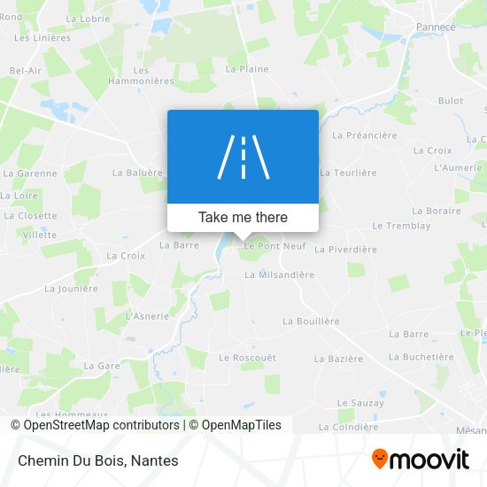 Chemin Du Bois map