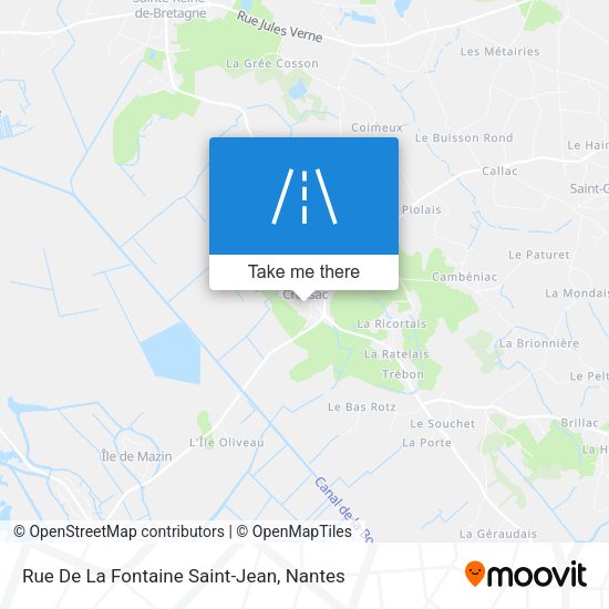 Rue De La Fontaine Saint-Jean map