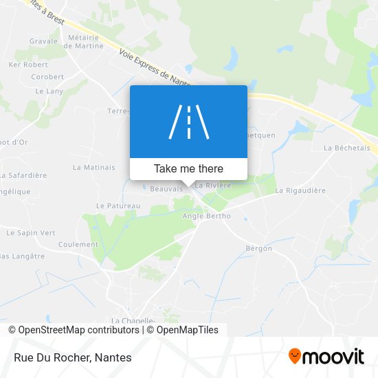 Rue Du Rocher map