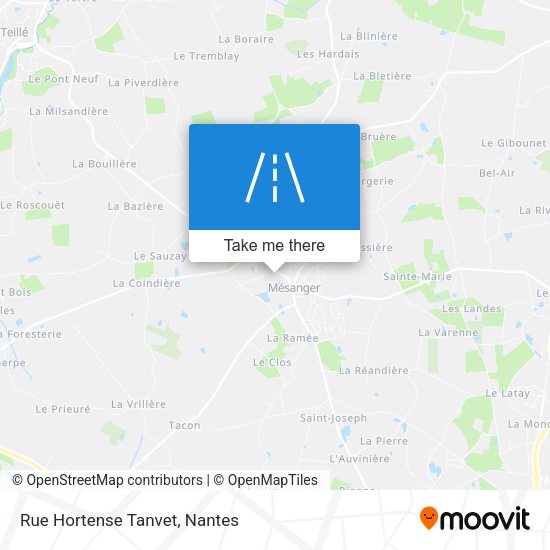 Rue Hortense Tanvet map