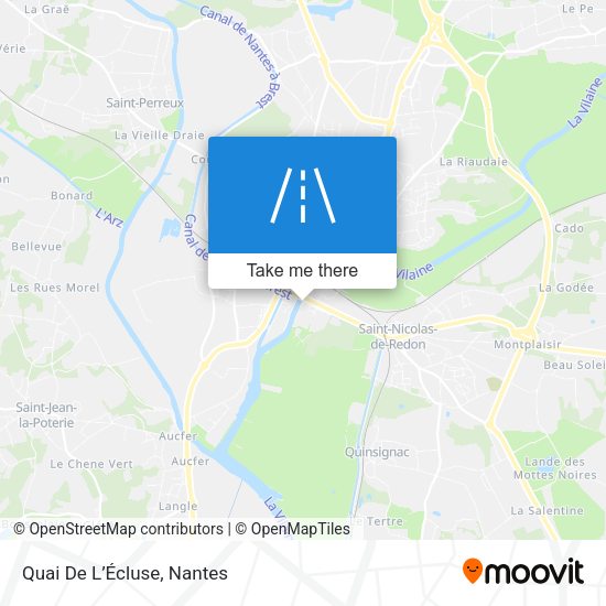 Quai De L’Écluse map