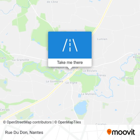 Rue Du Don map