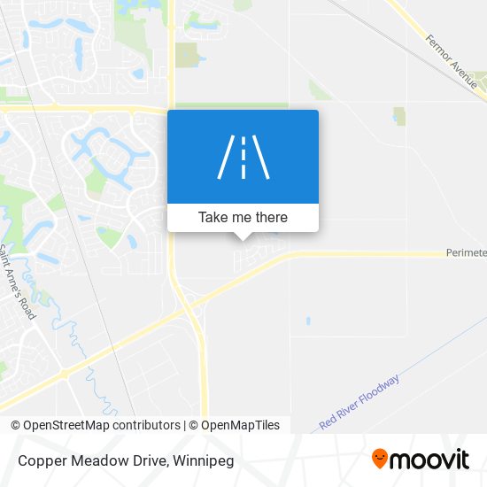 Copper Meadow Drive map