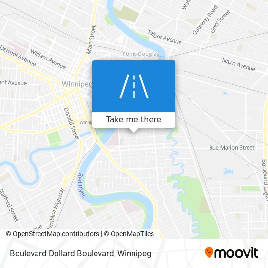 Boulevard Dollard Boulevard map