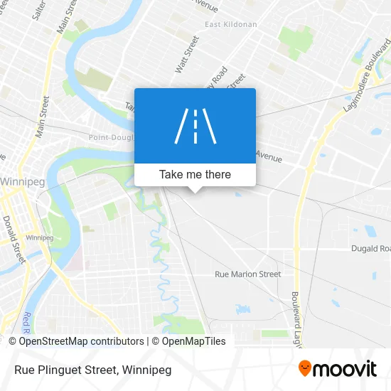 Rue Plinguet Street map