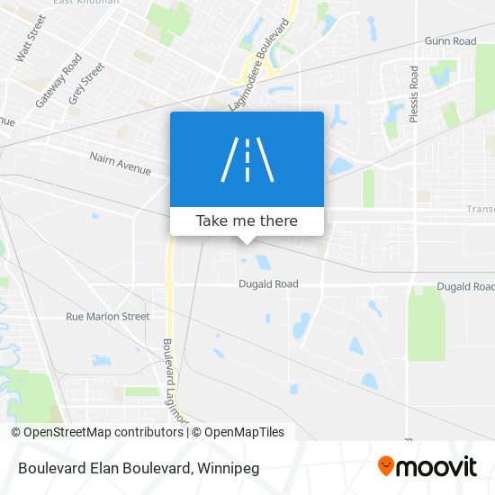 Boulevard Elan Boulevard map