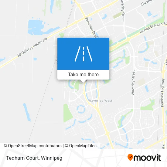 Tedham Court map