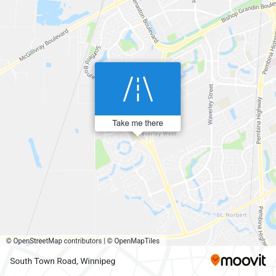 South Town Road plan