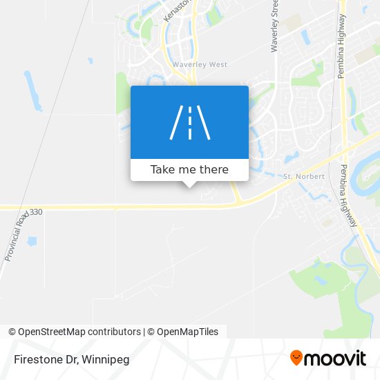 Firestone Dr map