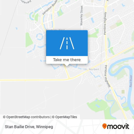 Stan Bailie Drive map