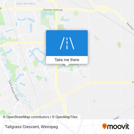 Tallgrass Crescent map