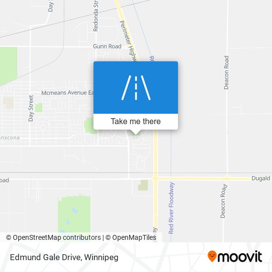 Edmund Gale Drive map