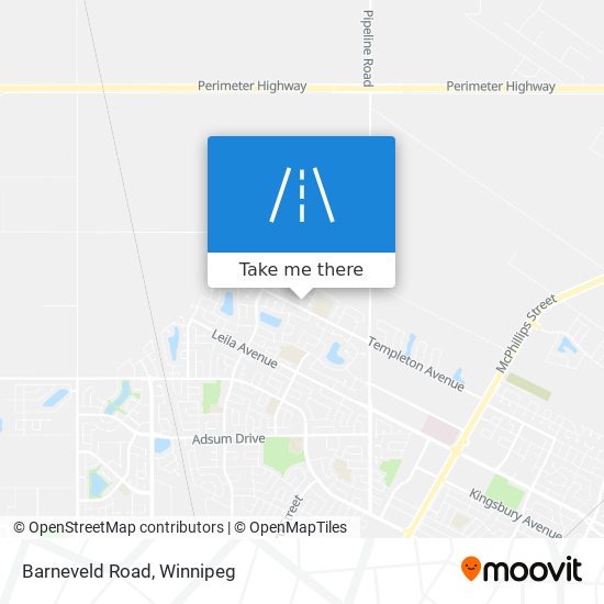 Barneveld Road map