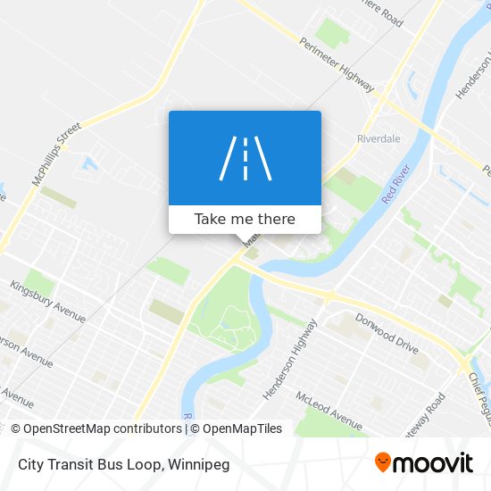 City Transit Bus Loop plan