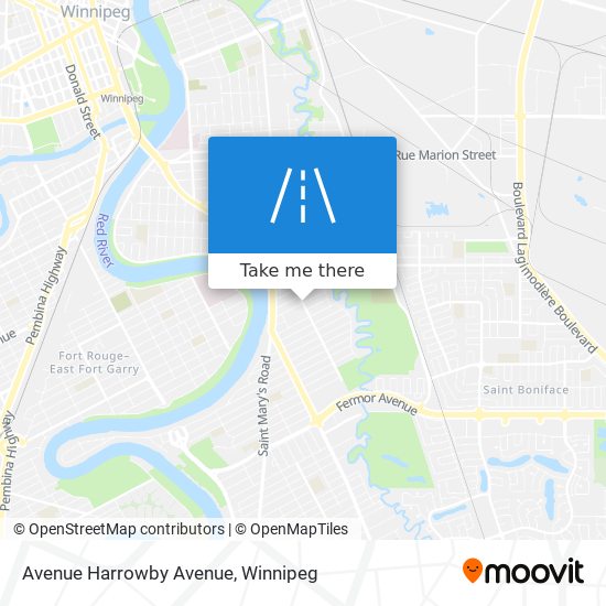 Avenue Harrowby Avenue map