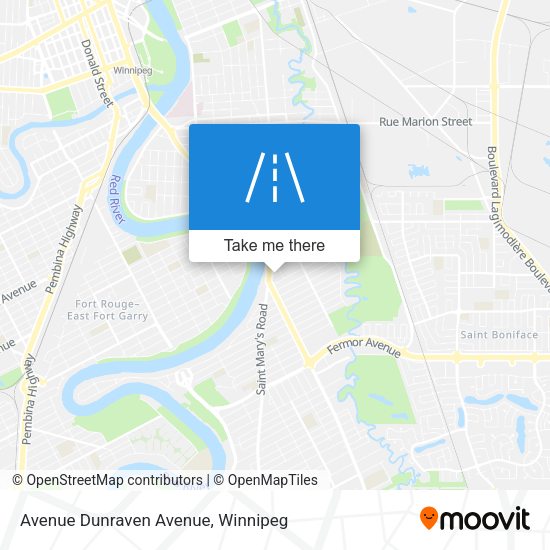 Avenue Dunraven Avenue plan