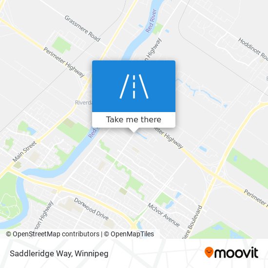 Saddleridge Way map