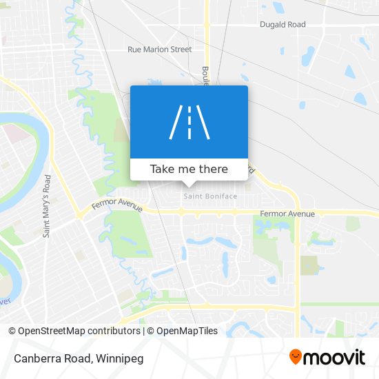 Canberra Road map