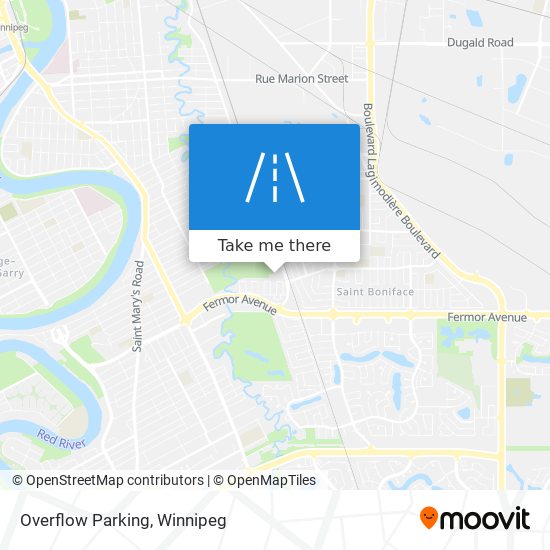 Overflow Parking map