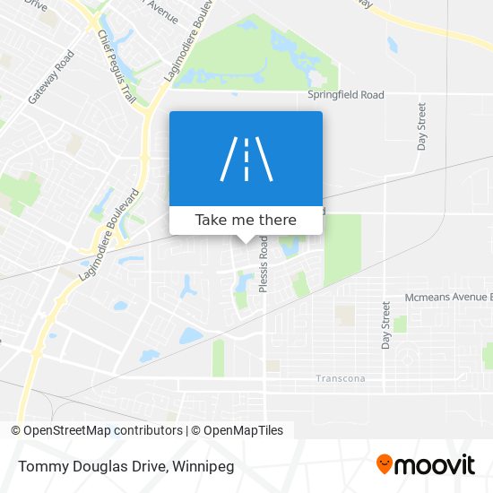 Tommy Douglas Drive map