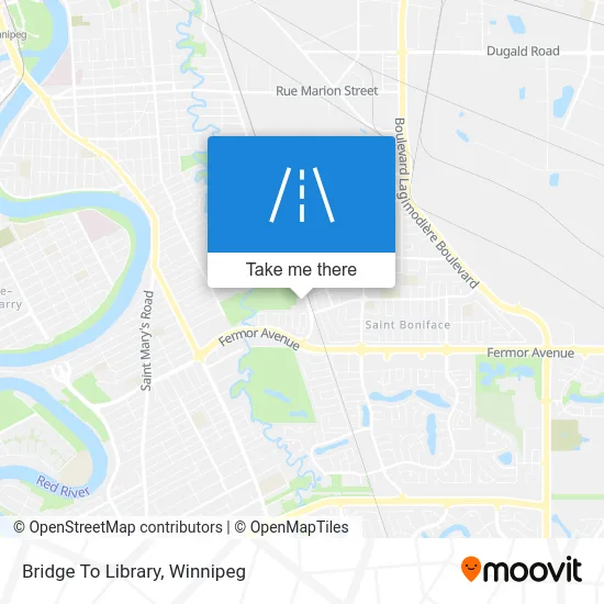 Bridge To Library map