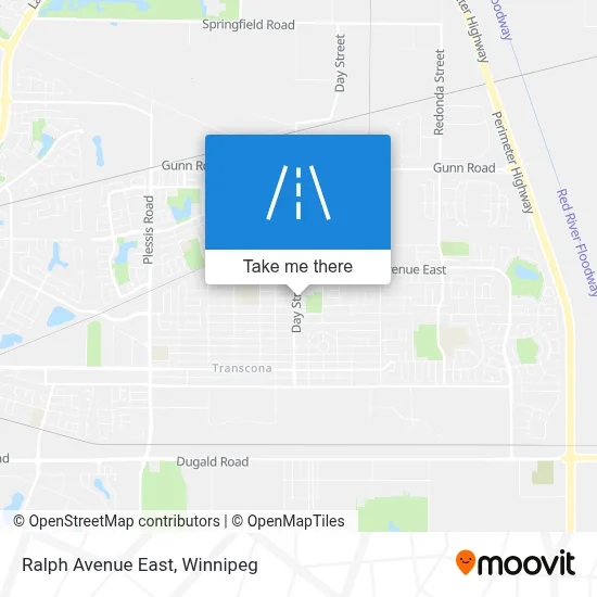 Ralph Avenue East map