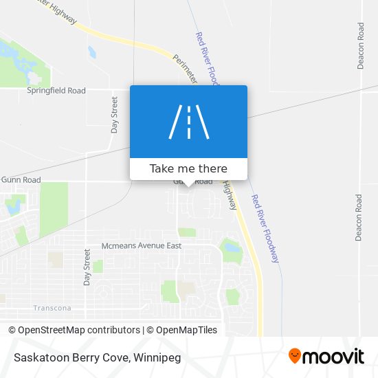 Saskatoon Berry Cove map