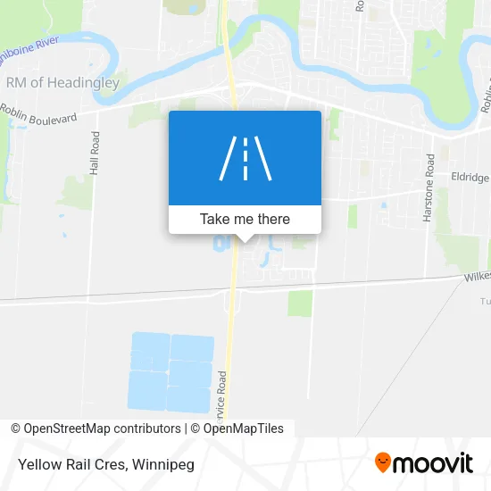 Yellow Rail Cres map